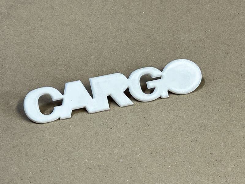 DOBLO BAGAJ YAZISI CARGO 735341329 - 1