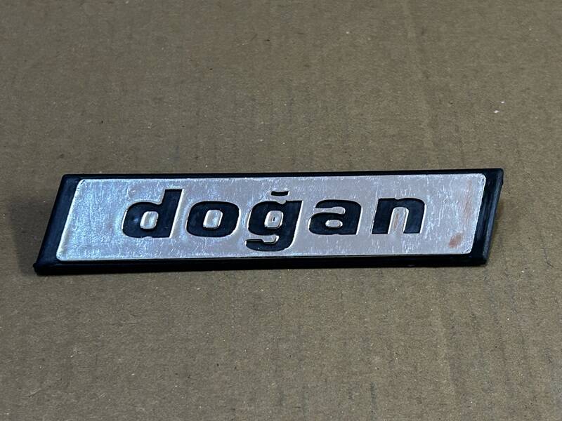 ESKİ MODEL DOĞAN BAGAJ YAZISI PLASTİK - 1