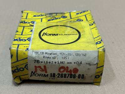 MURAT 131 -1300- SERÇE 76mm MOTOR PİSTON SEGMANI TAKIM 0.4
