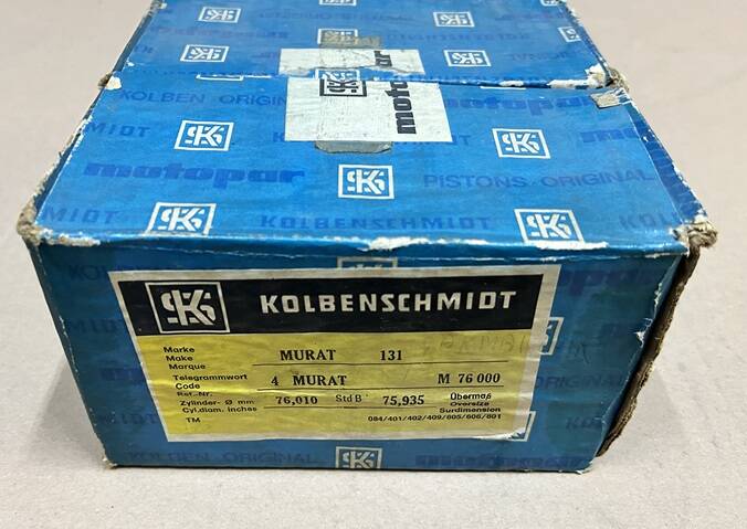 MURAT 131 ŞAHİN SERÇE 1300cc MOTOR PİSTON SEGMAN TAKIM 76mm STD 5880236 - 3