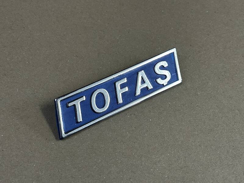 TEMPRA TİPO BAGAJ YAZISI " TOFAŞ "  - 1