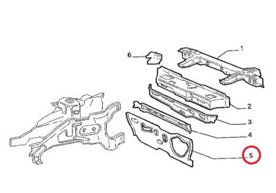 TEMPRA TİPO PEDAL MESNET SACI 7781552 - 3